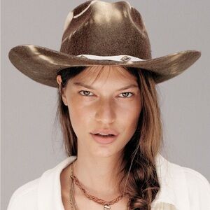 NWT Free People Cowboy Hat